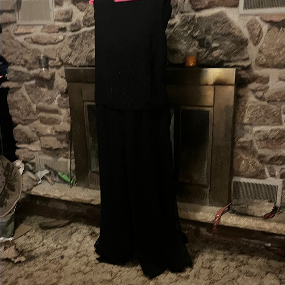 Elegant Black Wide Leg jumpsuit